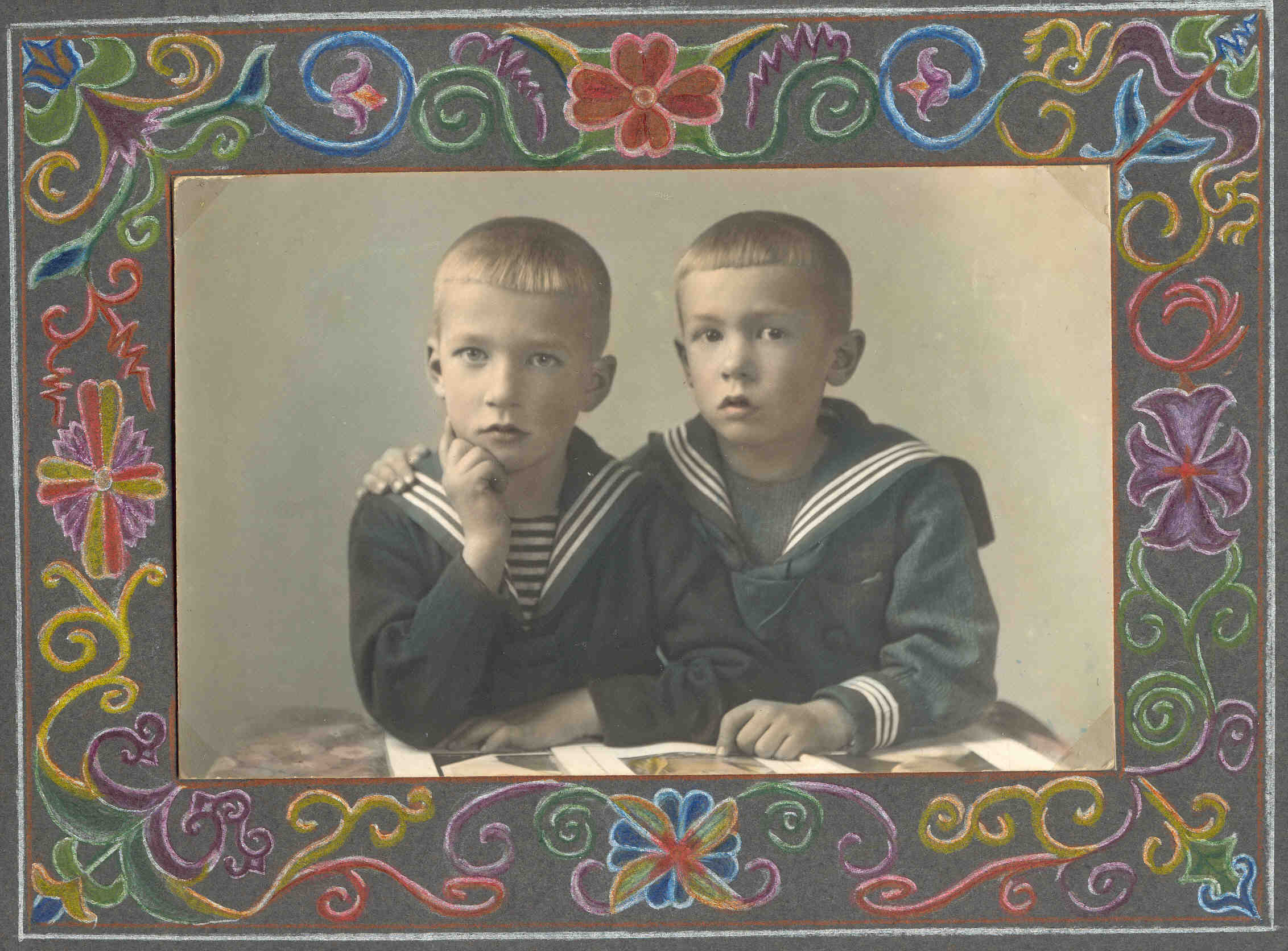 Bernhard und Josef Drüke ca.1930