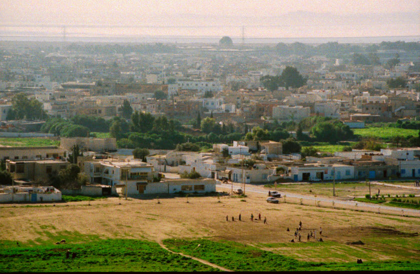 Basilika Damous Carrita - Ausblick auf Tunis
