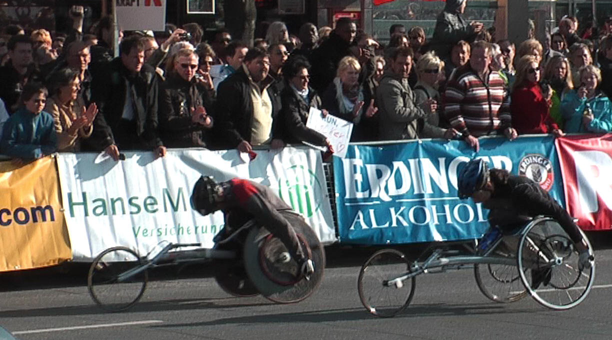Hamburg Marathon 2010 Rolli-Start