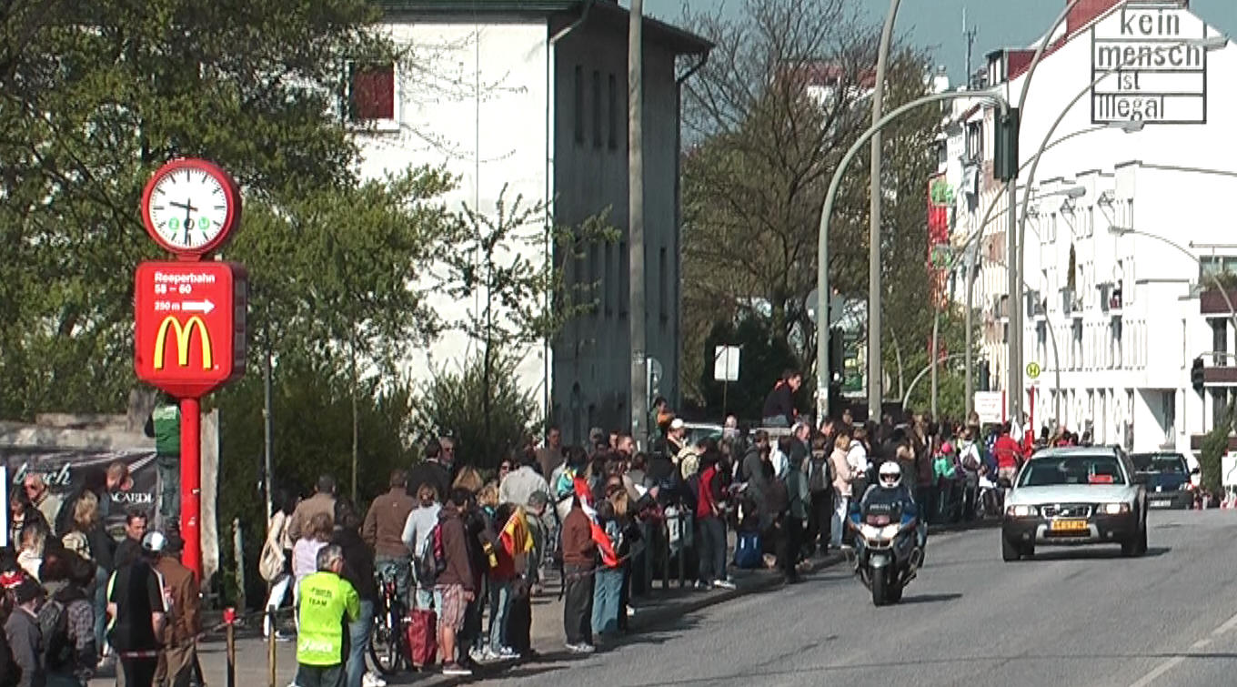 Marathon erste Läufer 