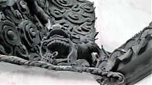 Drache an Dachecke