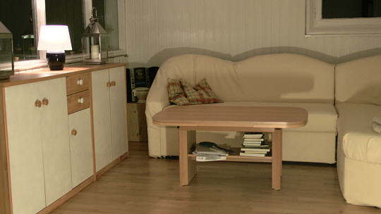 Wohnzimmer renoviert