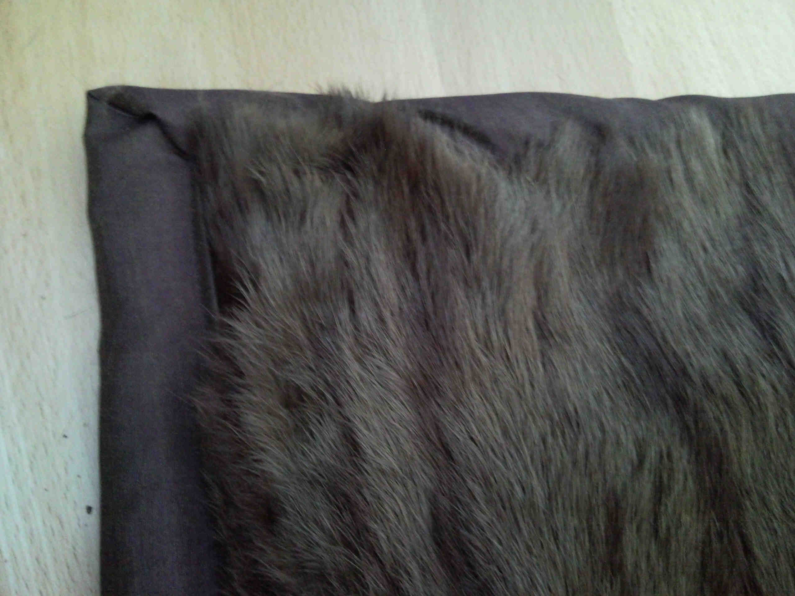 Ecke und Rand einer Peldecke