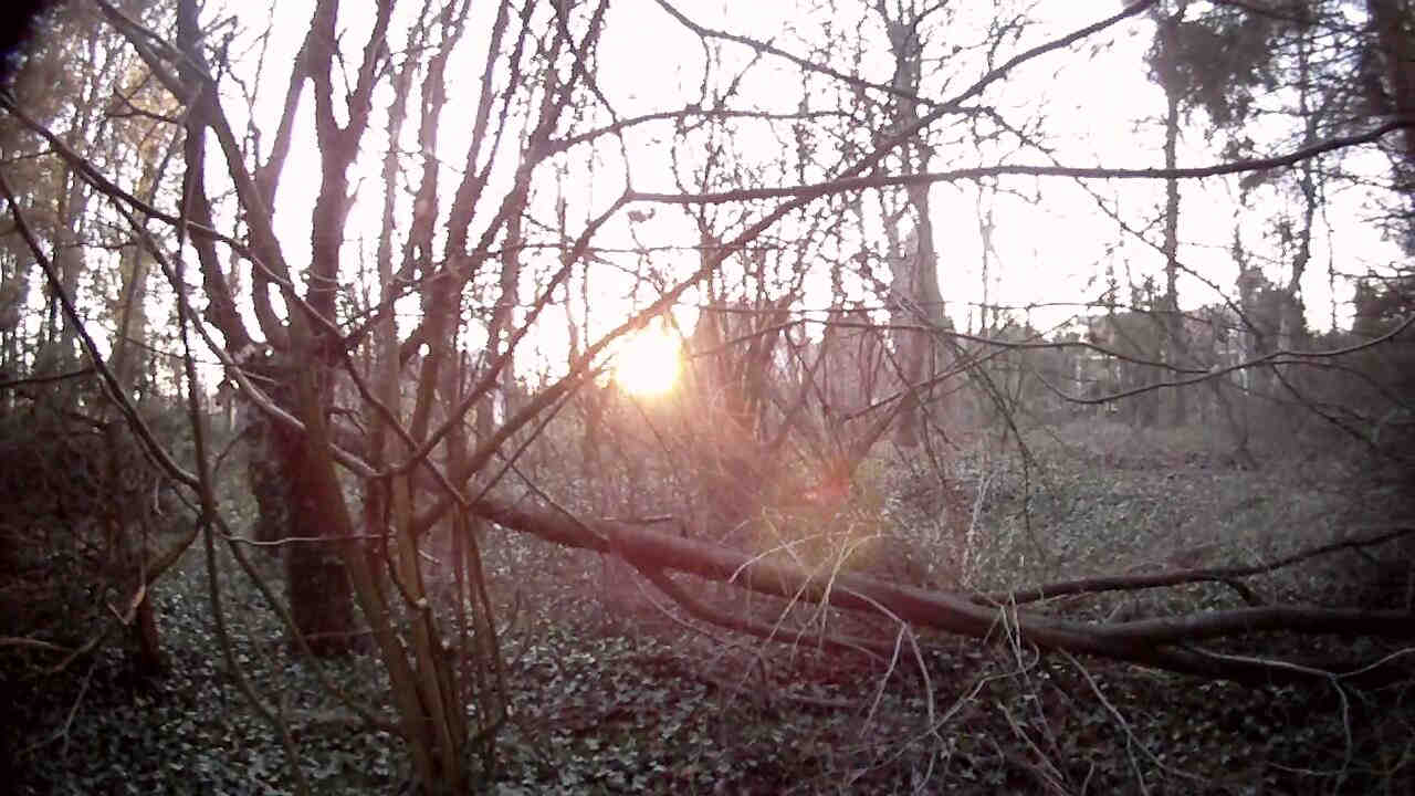 Wilder Westen in fahlem Abendrot