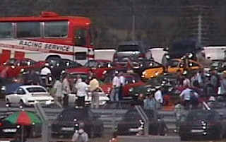 Die Porsches sind mit den Jahren von einer Außenposition ins Fahrerlager gezogen