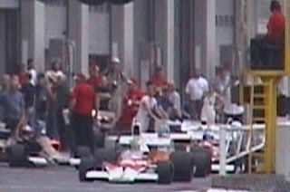 Start aus der Boxengasse