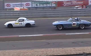 Lotus Elan S1, 1590ccm, BJ 1964, D & Chevrolet Corvette, 5450ccm, BJ 1963, D